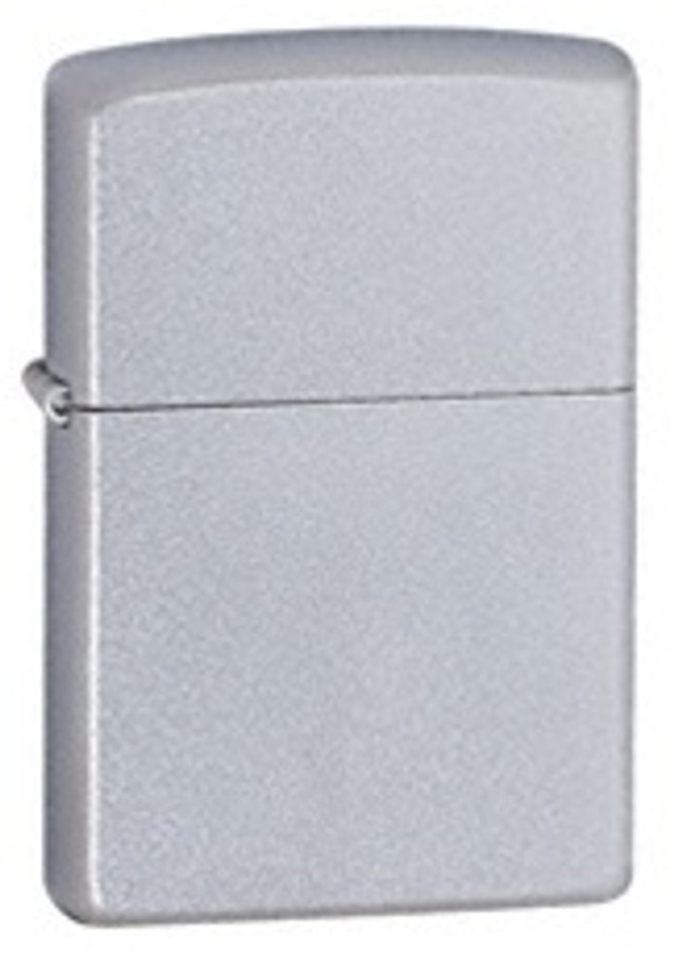 Zippo Regular Satin Chrome, Zippo 205