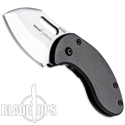 Boker Plus Carbon Fiber Decade Edition Nano Knife, VG10 Blade