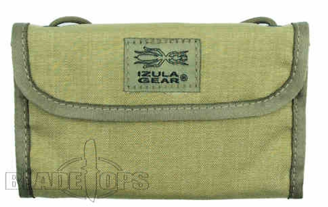 ESEE Izula Gear Passport Case with Bullet Pen, Tan