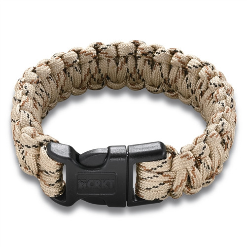 CRKT Onion Large Survival ParaSaw Bracelet, Tan