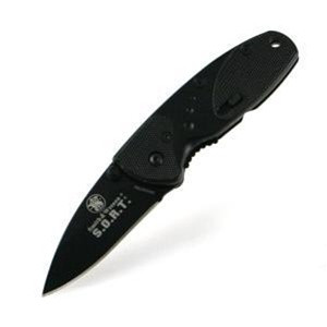 Smith & Wesson Speed Assisted S.O.R.T., Medium, Black Blade, Plain