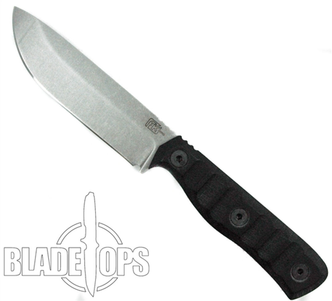 Fodale Knives Hale Fixed Blade, D2 Stonewash Blade