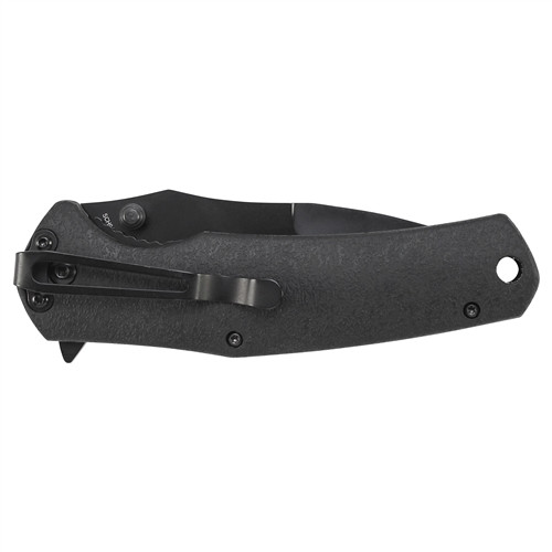 Schrade SCH003 Folder Knife, Black Blade