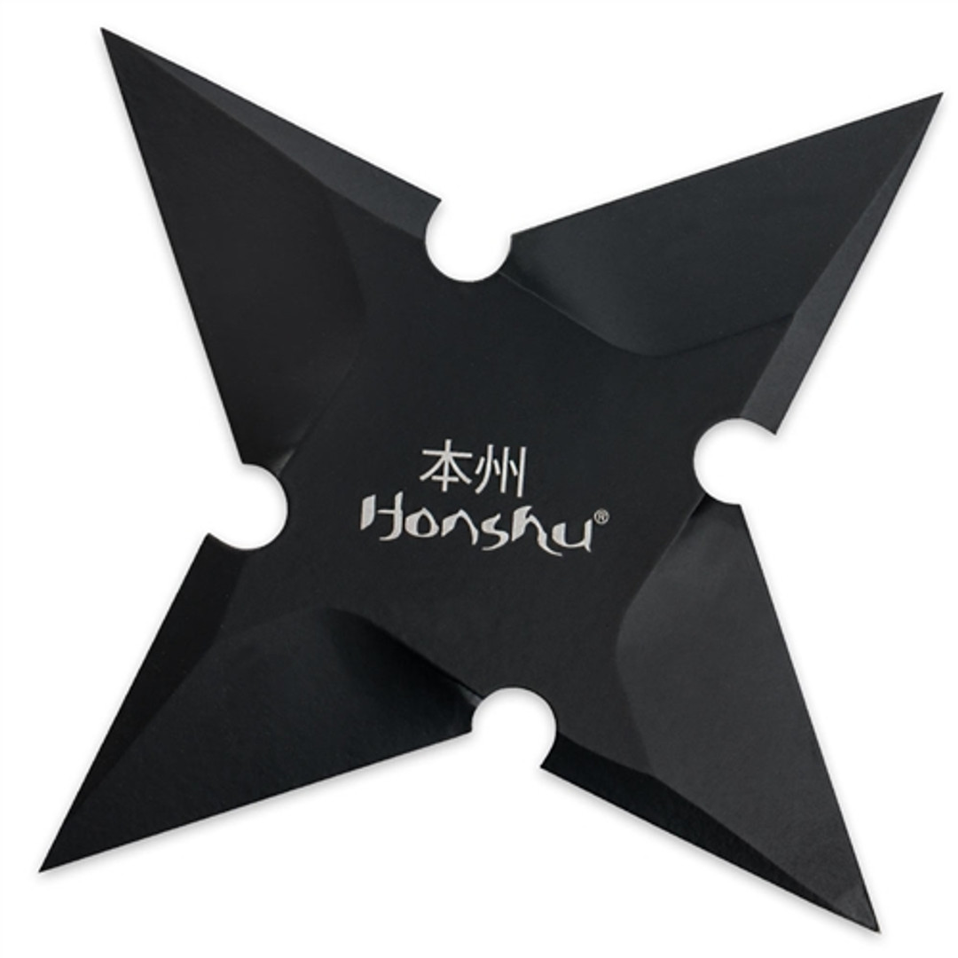 United Cutlery UC3178 Honshu Large Throwing Star, Black Finish