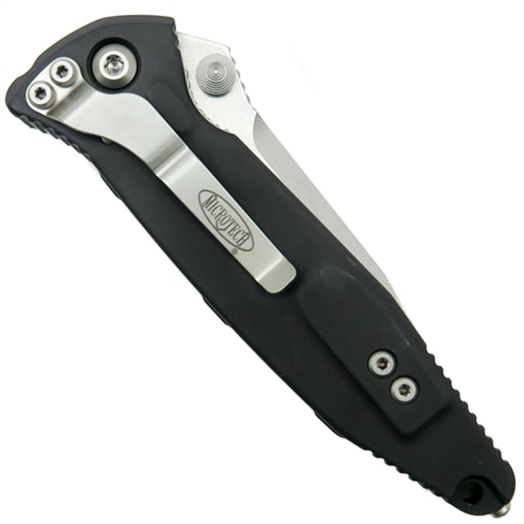 Microtech 160-11 Socom Elite S/E Folder Knife, Stonewash Combo Blade