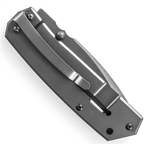 Schrade SCH303S FrameLock Knife, Drop Point Combo Blade