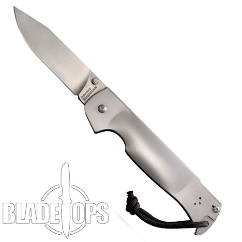 Cold Steel Pocket Bushman Knife, BD-1 Alloy, Stonewash