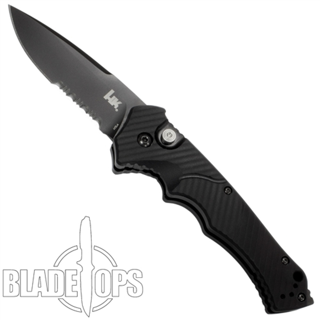 Benchmade H&K MP5 Auto Knife, 154CM Black Combo Blade