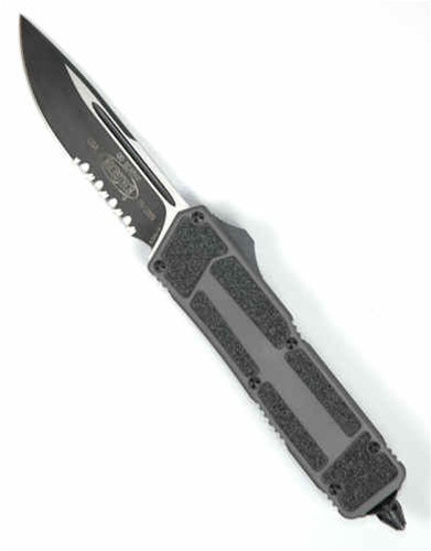 Microtech QD Scarab OTF Knife Gunmetal Grey, P/S, S/E, MT111-11