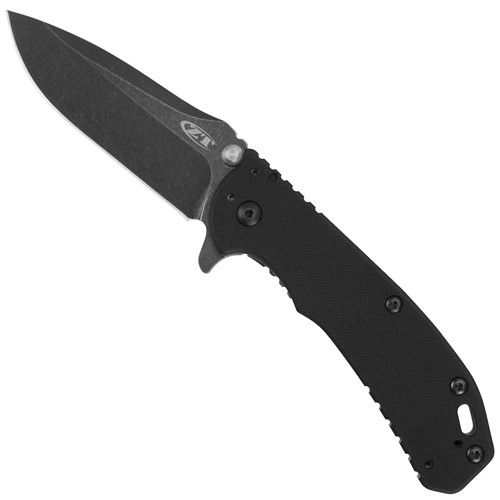 Zero Tolerance 0566BW Hinderer Spring Assist Knife, CPM-S35VN