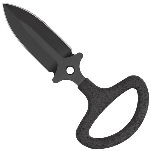 Benchmade 175BKSN Adamas CBK Push Dagger Fixed Blade Knife, Sand Sheath, Black Blade