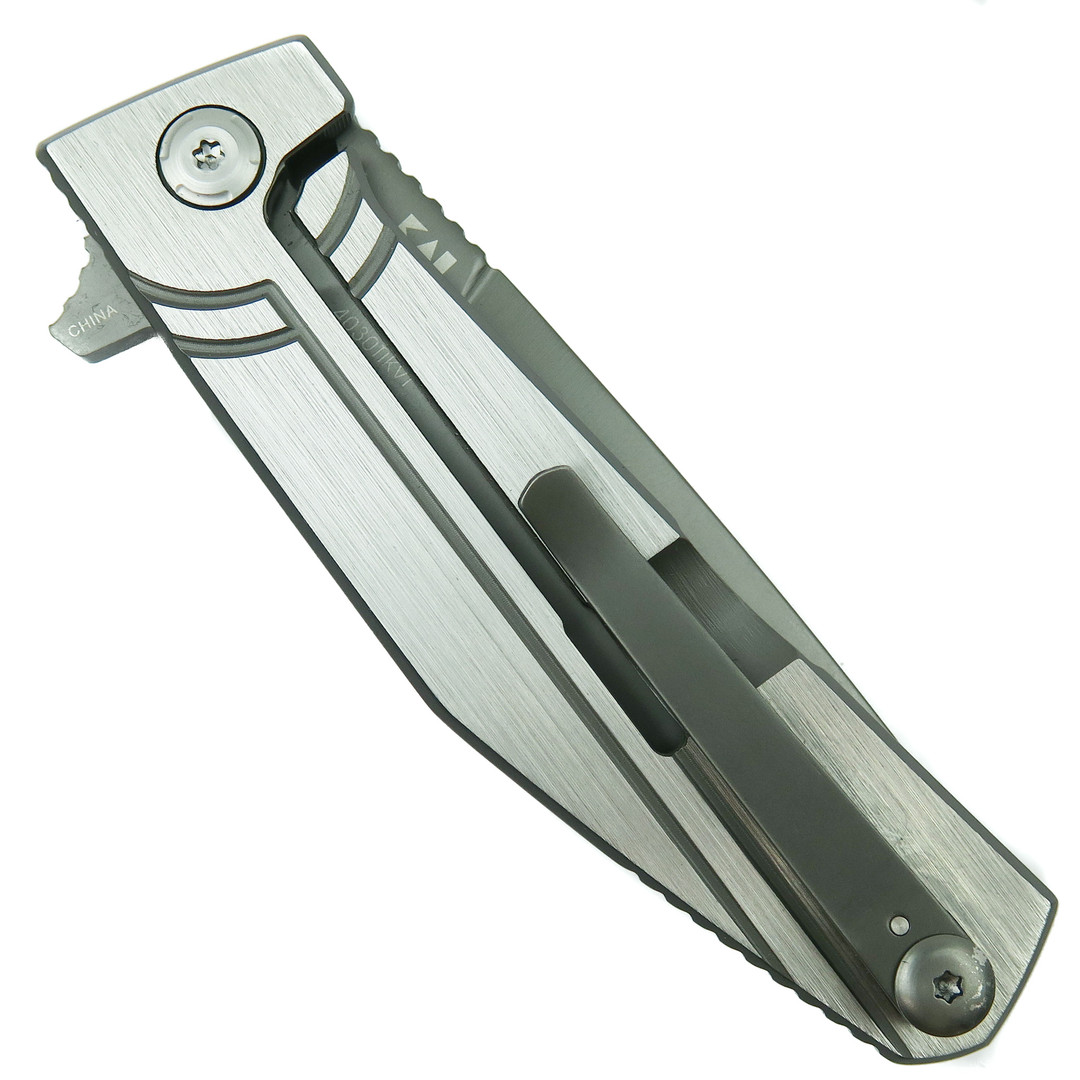 Kershaw Sinkavich Nura 3.0 Flipper Knife, Frame Lock, Clip View