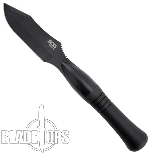 SOG Spirit II Fixed Blade Knife, Black Blade, FS02