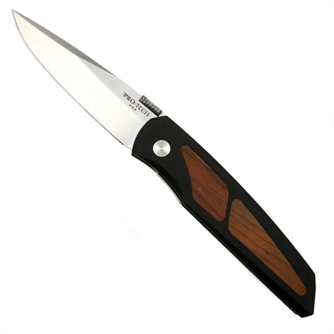 Pro-Tech 8806-C Harkins ATAC Dual Action Auto Knife, Cocobolo, 154CM Satin Blade