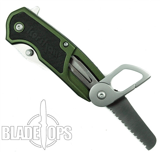 Kershaw Funxion Outdoor Assist Knife, Plain Blade, 8000OL