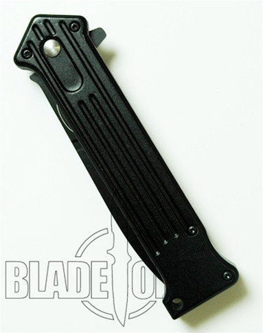 Black Joker Spring Assist Knife, Side Open, Tactical Part Ser Blade, Medium