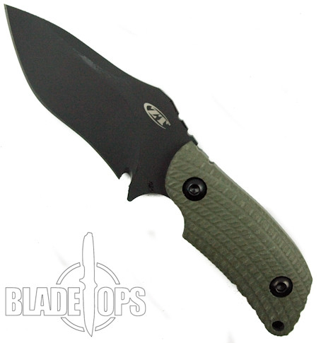 Zero Tolerance Strider Fixed Blade, Black Plain Edge, Salesman Sample