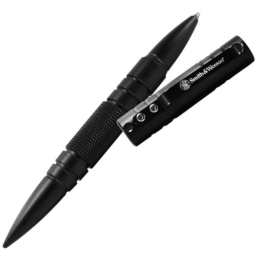 Smith & Wesson Tactical Pen, Military & Police, Black, SWPENMPBK