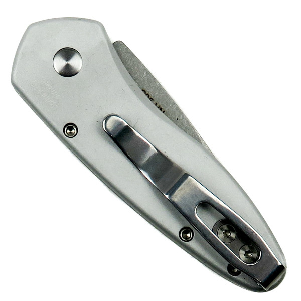 ProTech Sprint Auto Knife, Carbon Fiber Inlay, Stonewash Plain Blade Back