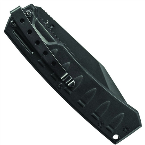 Smith & Wesson Bullseye Linerlock Tanto Knife, Black, P/S, SW112S