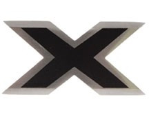 Triple XXX Throwing Stars, Set of 3