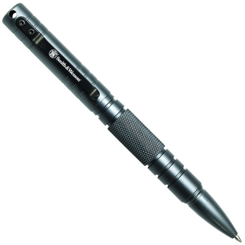 Smith & Wesson Tactical Pen, Military & Police, Grey, SWPENMPG