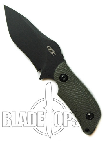 Zero Tolerance Strider Fixed Blade, Black Plain Edge, KER0121