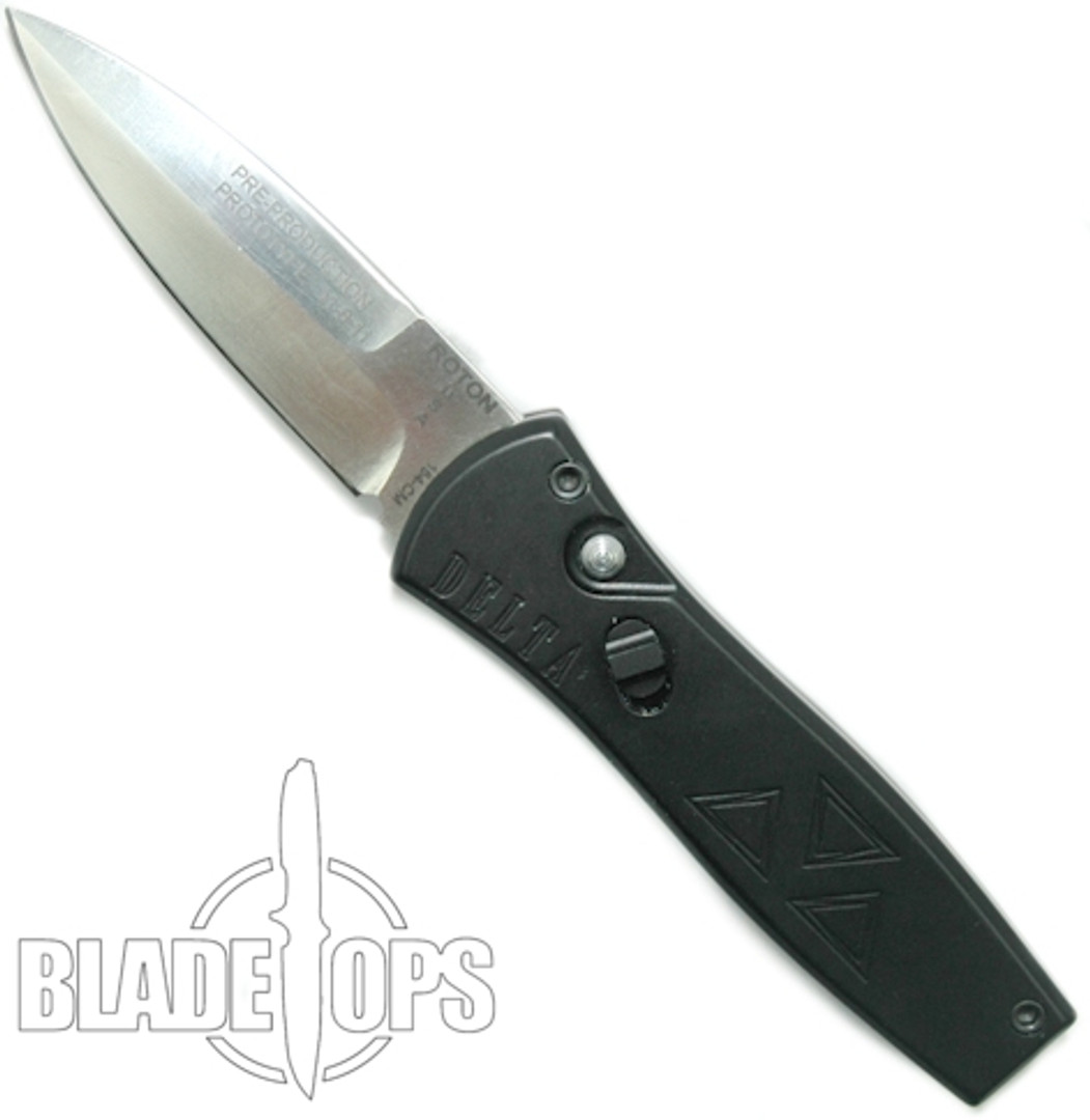 ROTON USA X3 Delta Automatic Knife, Plain Edge