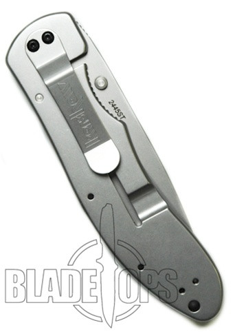 Kershaw Salvo Pocket Knife, Part Serrated Edge, KS2445ST