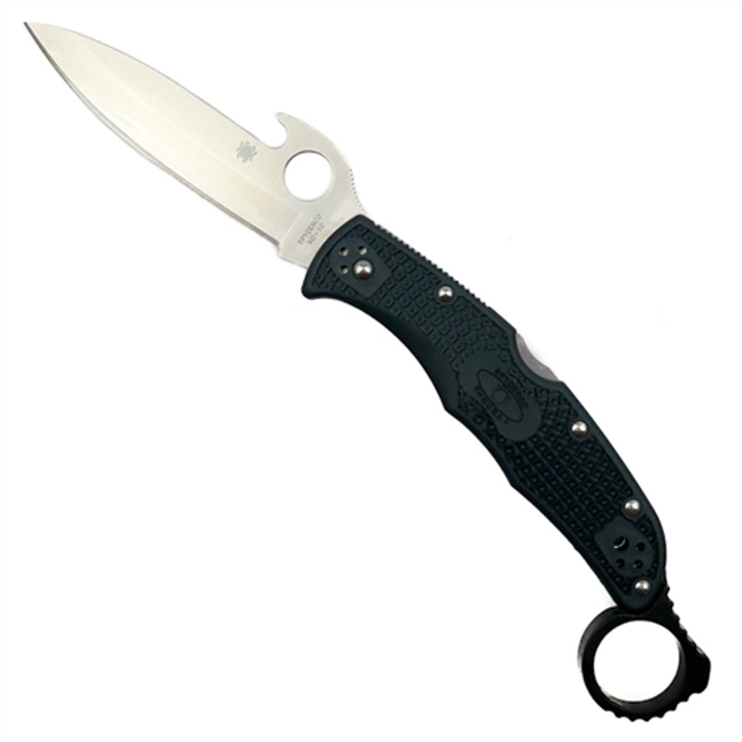 Spyderco WMC C10PGYW Emerson Opener Endura 4 Folder Knife, Signet Ring, VG-10 Satin Blade