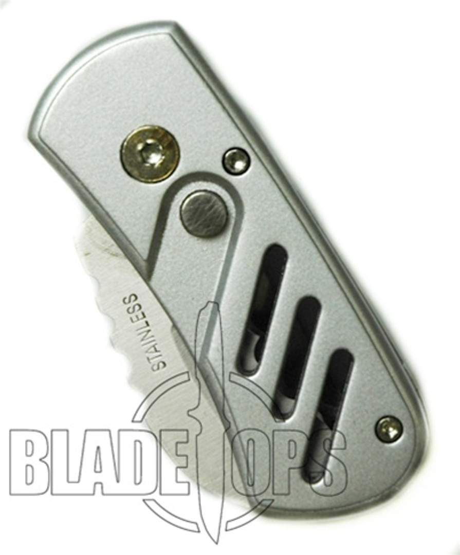 Eagle Claw Automatic Knife, Stainless Steel Part Serrated Blade