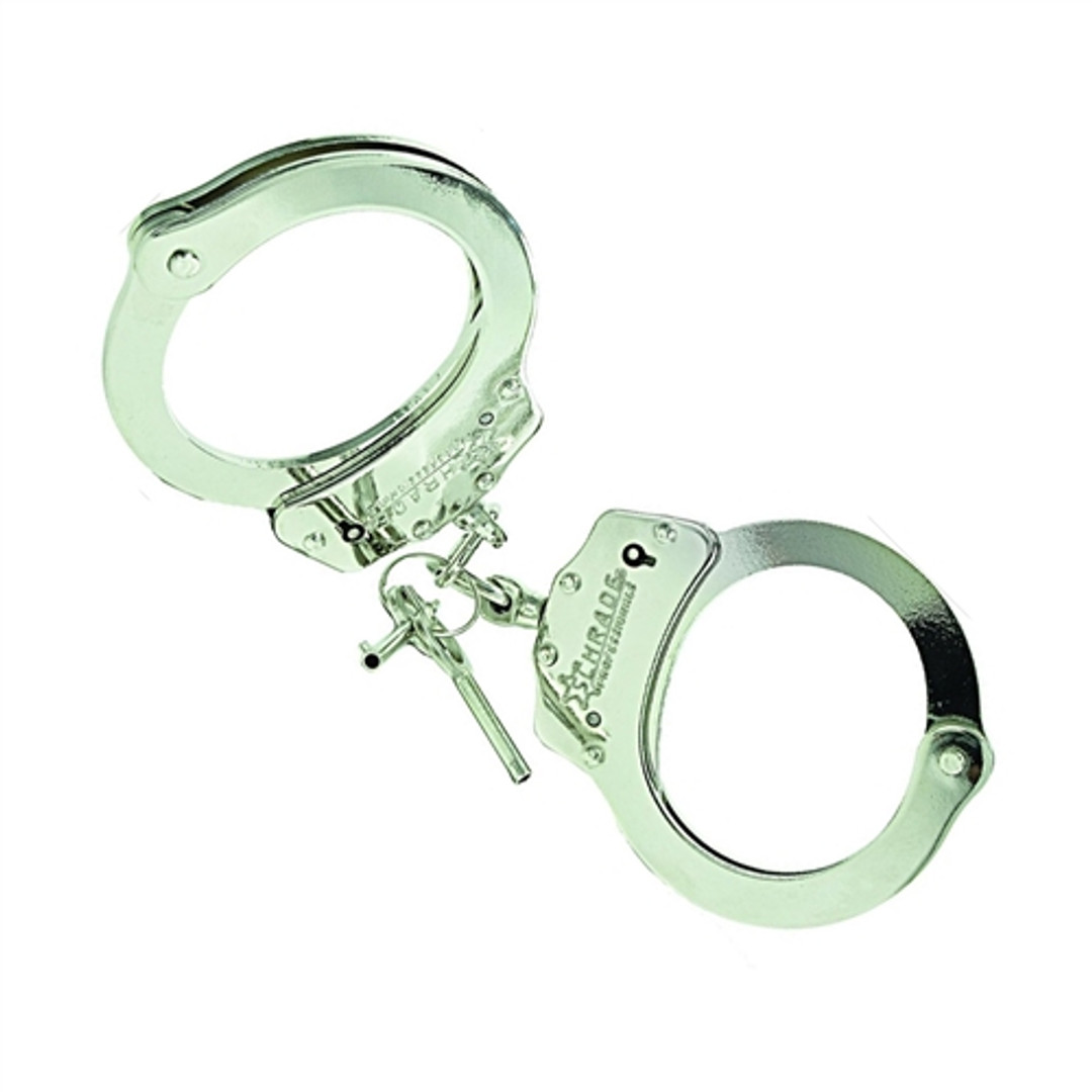 Schrade Professionals Chain Link Handcuffs, Carbon Steel