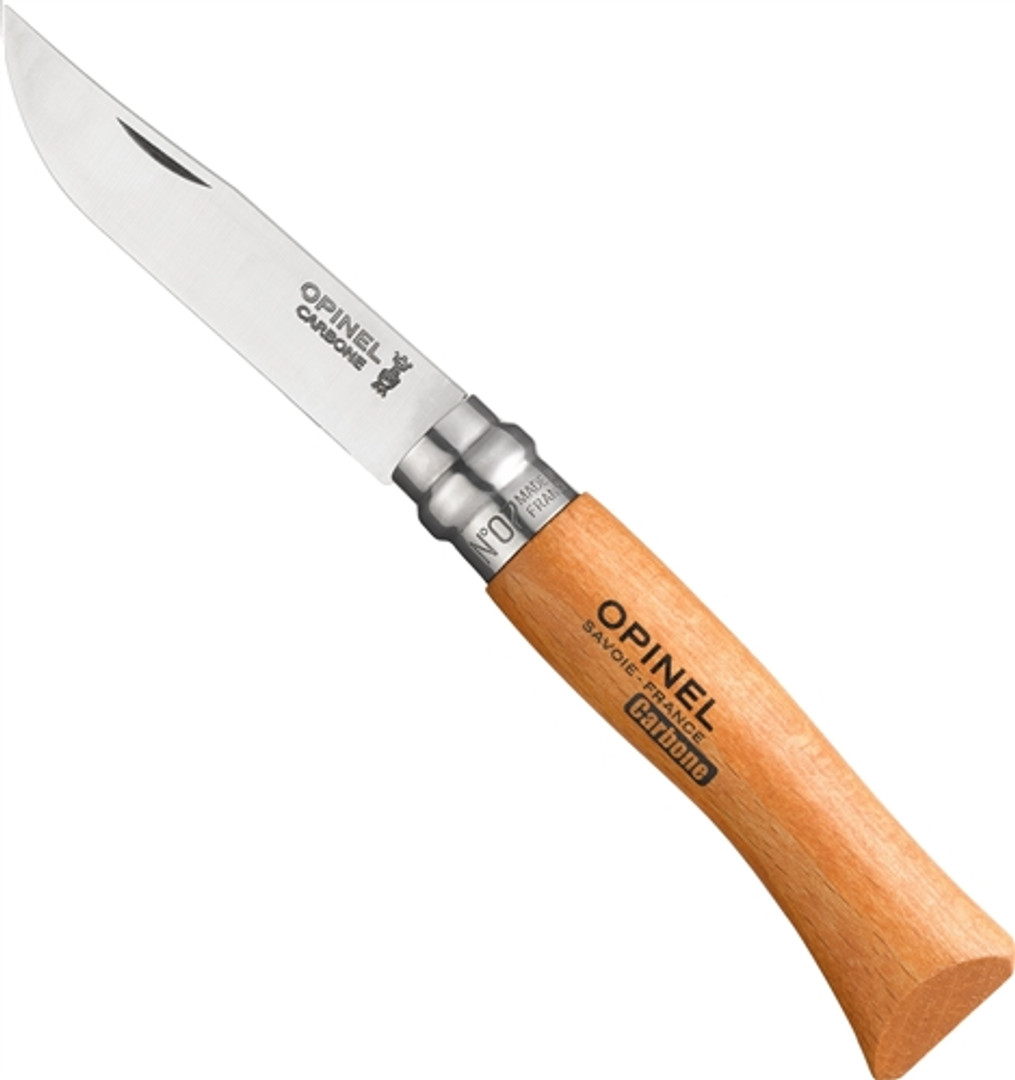 Opinel VRI No. 7 Beechwood Handle Knife