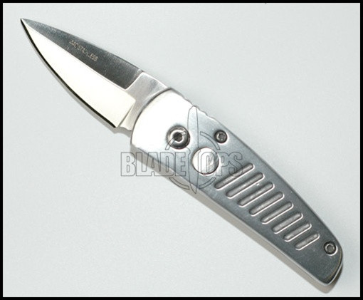 Cali-Legal Minnow Auto Knife, Stainless Blade