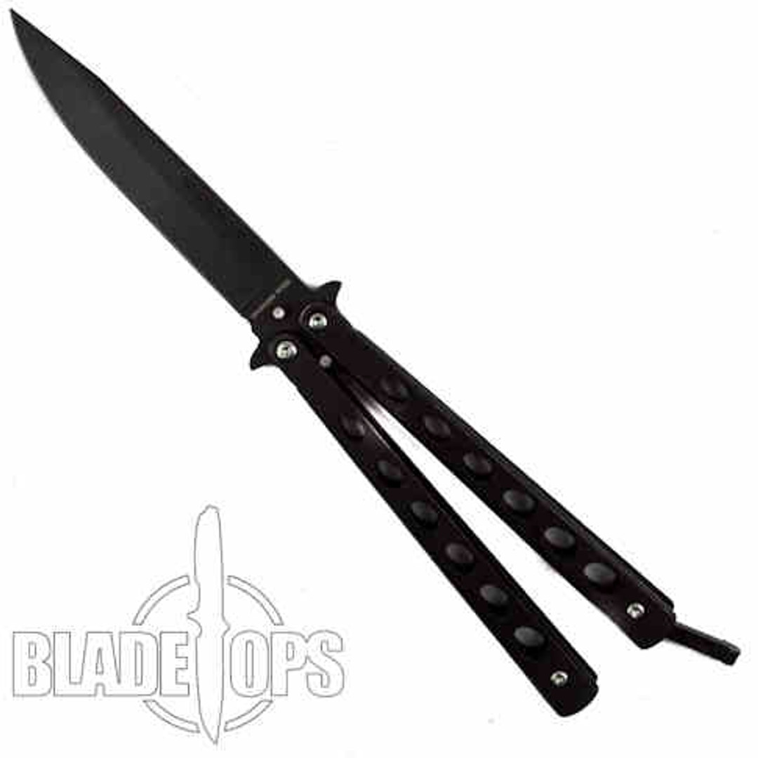 Classic Black Butterfly Knife
