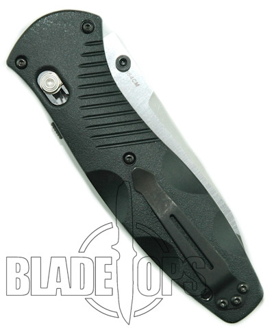Benchmade 583S Barrage Tanto Spring Assist Knife, 154CM Satin Combo Blade