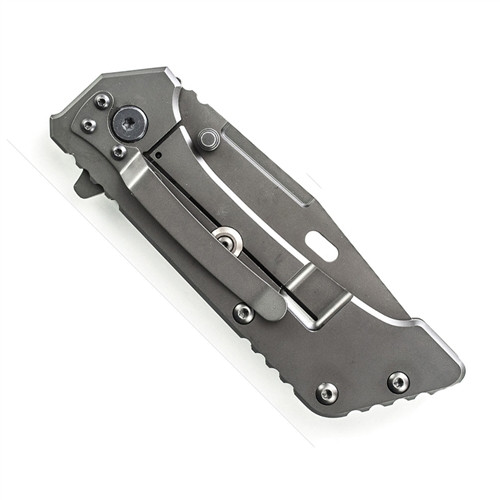 Schrade SCH301S FrameLock Folding Knife, Tanto Combo Blade