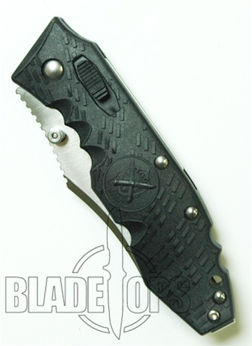 SOG Toothlock Folder Knife, VG-10 Part Serrated Blade, Zytel Handles,  TK02