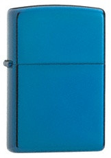 Zippo Sapphire Lighter, Zippo 20446
