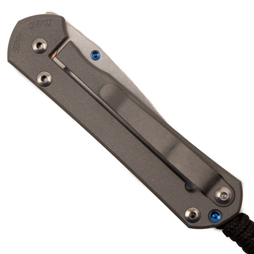 Chris Reeve CGG Patriotic Small Sebenza 21 Knife, Stonewash Plain