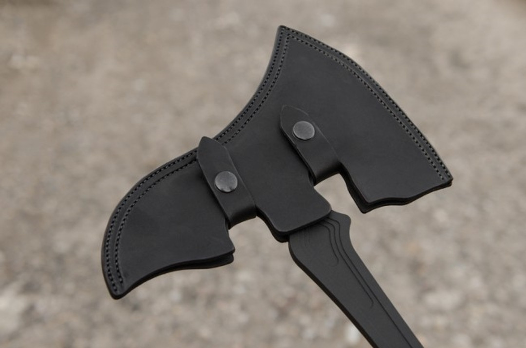 TOPS VIAX-01 VI Ax Fixed Blade Axe, 1075 Carbon Black Blade