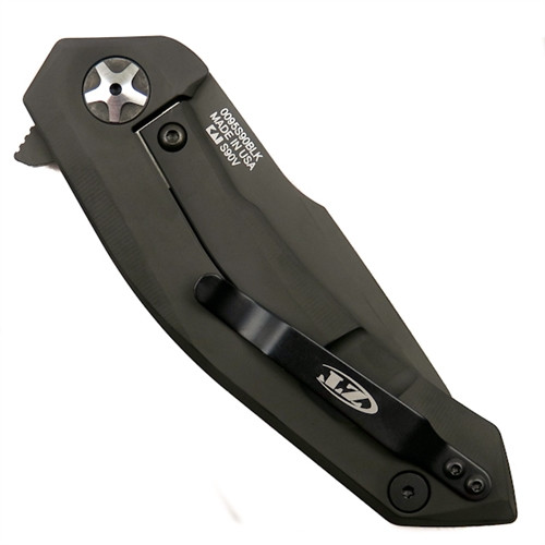 Zero Tolerance Short Run 0095S90BLK Titanium Flipper Knife, CPM