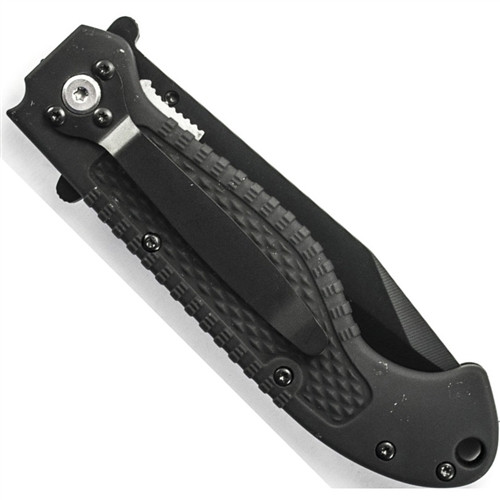 Smith & Wesson CKTACB Special Tactical Folder Knife, Tanto Plain Black Blade