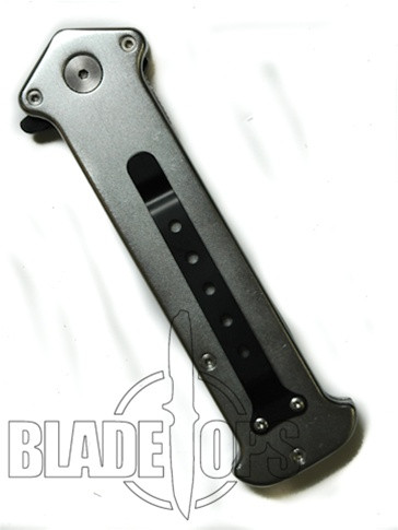 Silver Joker Spring Assist Tactical Knife, Side Open, P/S, Large