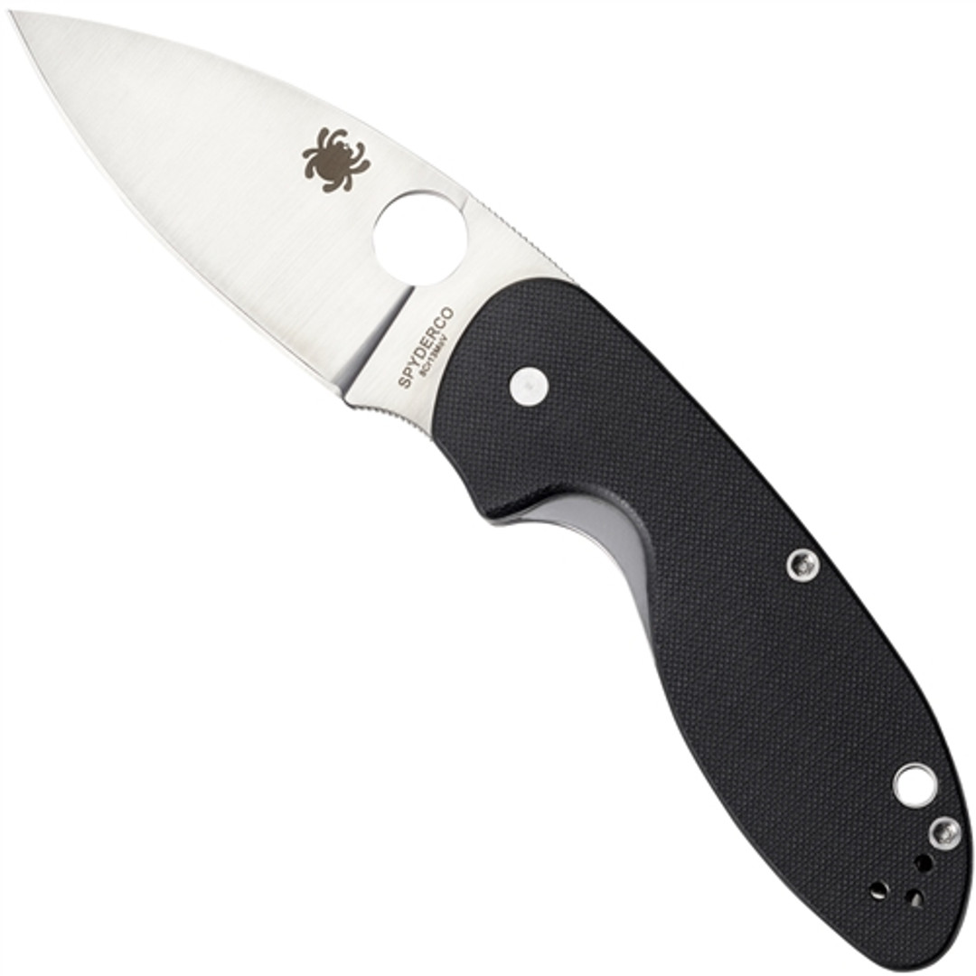 Spyderco C216GP Efficient Folder Knife, Satin Blade