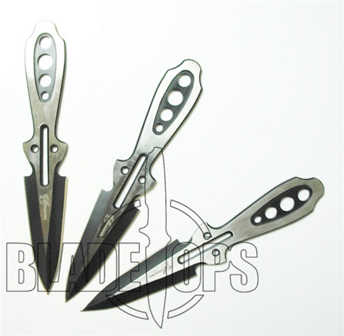 Blackjack Performance Blades Three Piece Throwing Knife Set, BJ031