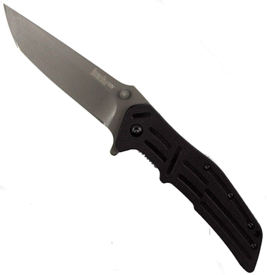 Kershaw RJ I 1985 Spring Assist Knife, Tanto Blade