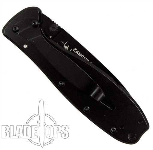 ESEE Zancudo Frame Lock Olive Drab Knife, Black Blade