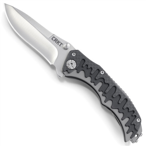CRKT 1190 Drip Tighe Carbon Fiber/Black G-10 Spring Assist Knife