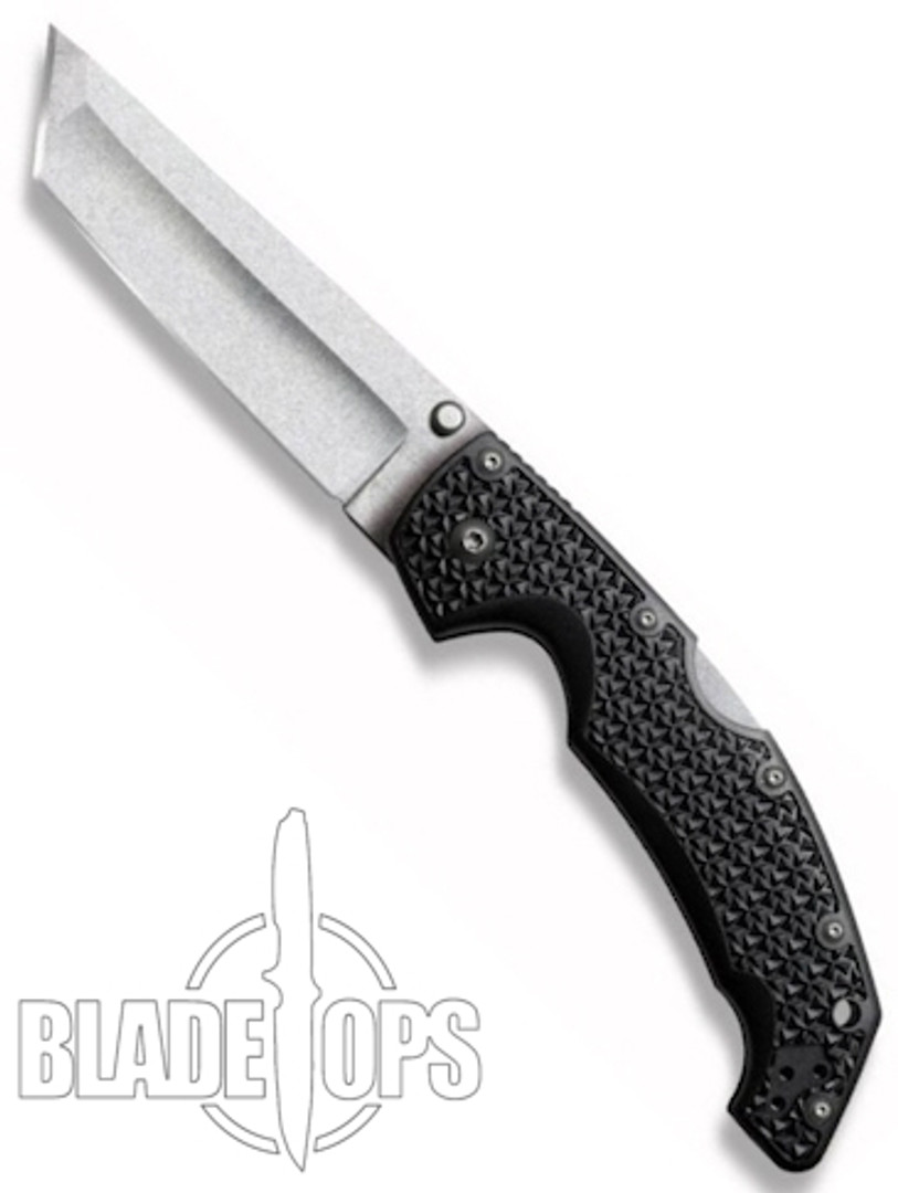 Cold Steel Large Voyager Knife, Tanto Point Plain Edge, CS29TLT